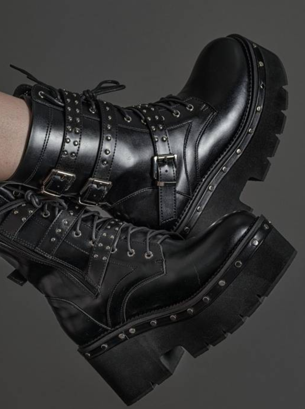 Bottines Gothique Dèmonia Similicuir